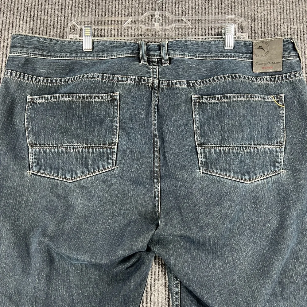 Tommy Bahama Jeans Mens‎ 42x30 Cayman Relaxed Island Fit Dark Blue Denim